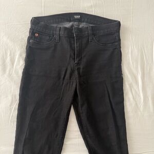 Hudson Jeans Women’s Black Ankle Skinny Cropped Jeans